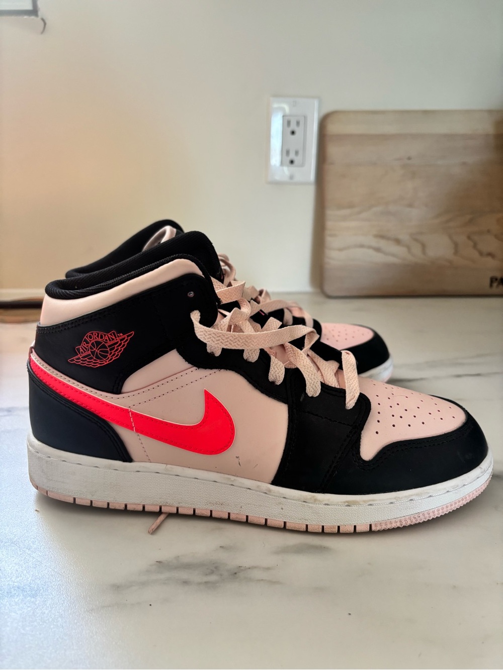 Nike Air Jordan Mid Pink Black